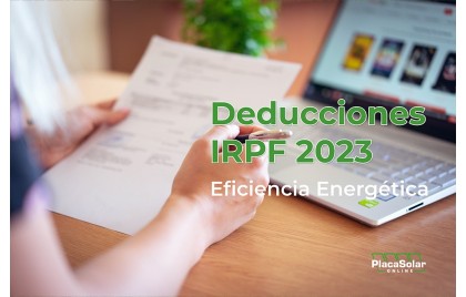Deducciones en el IRPF por instalar placas solares 2023